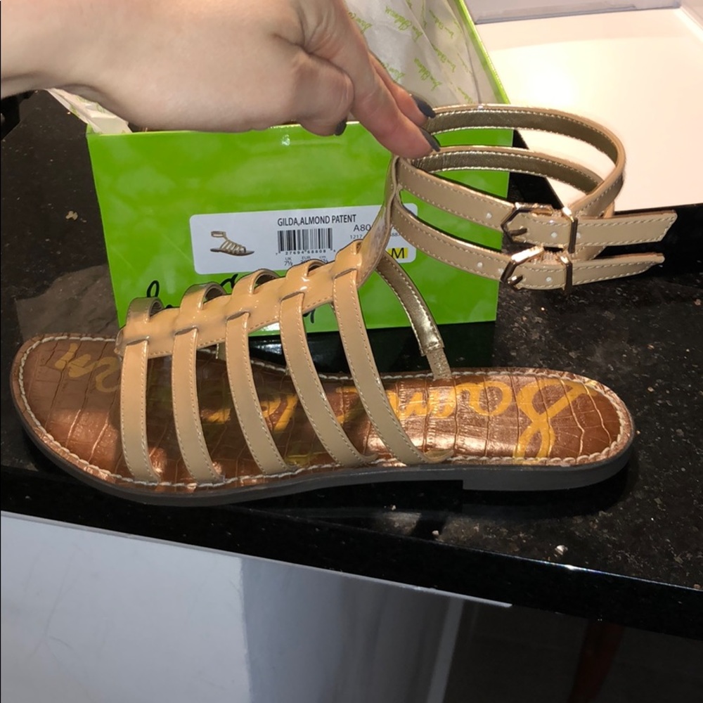 Sam Edelman Tan Gladiator Sandal NWT/NIB